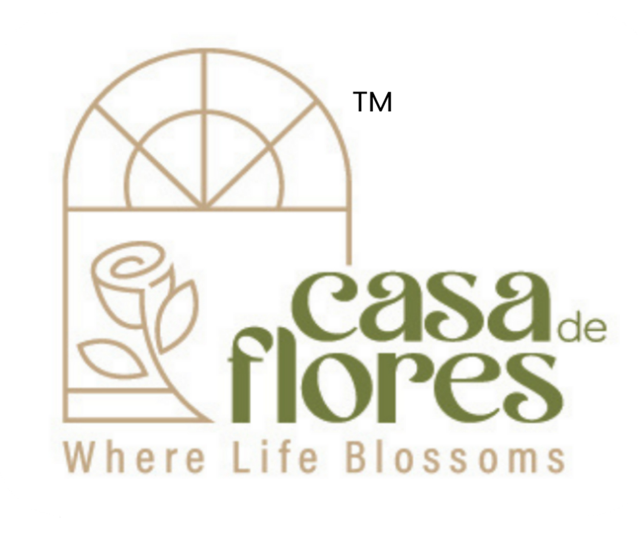 Casa de flores - Logo