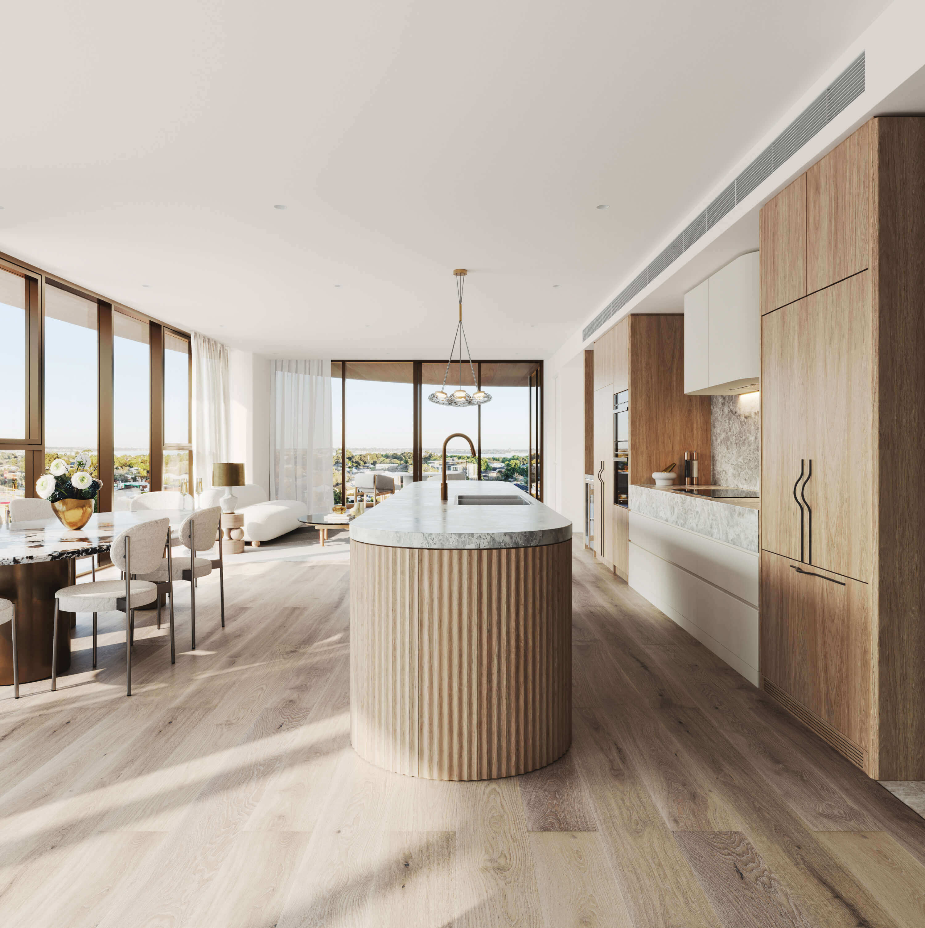 Oasis Apartments - Kitchen