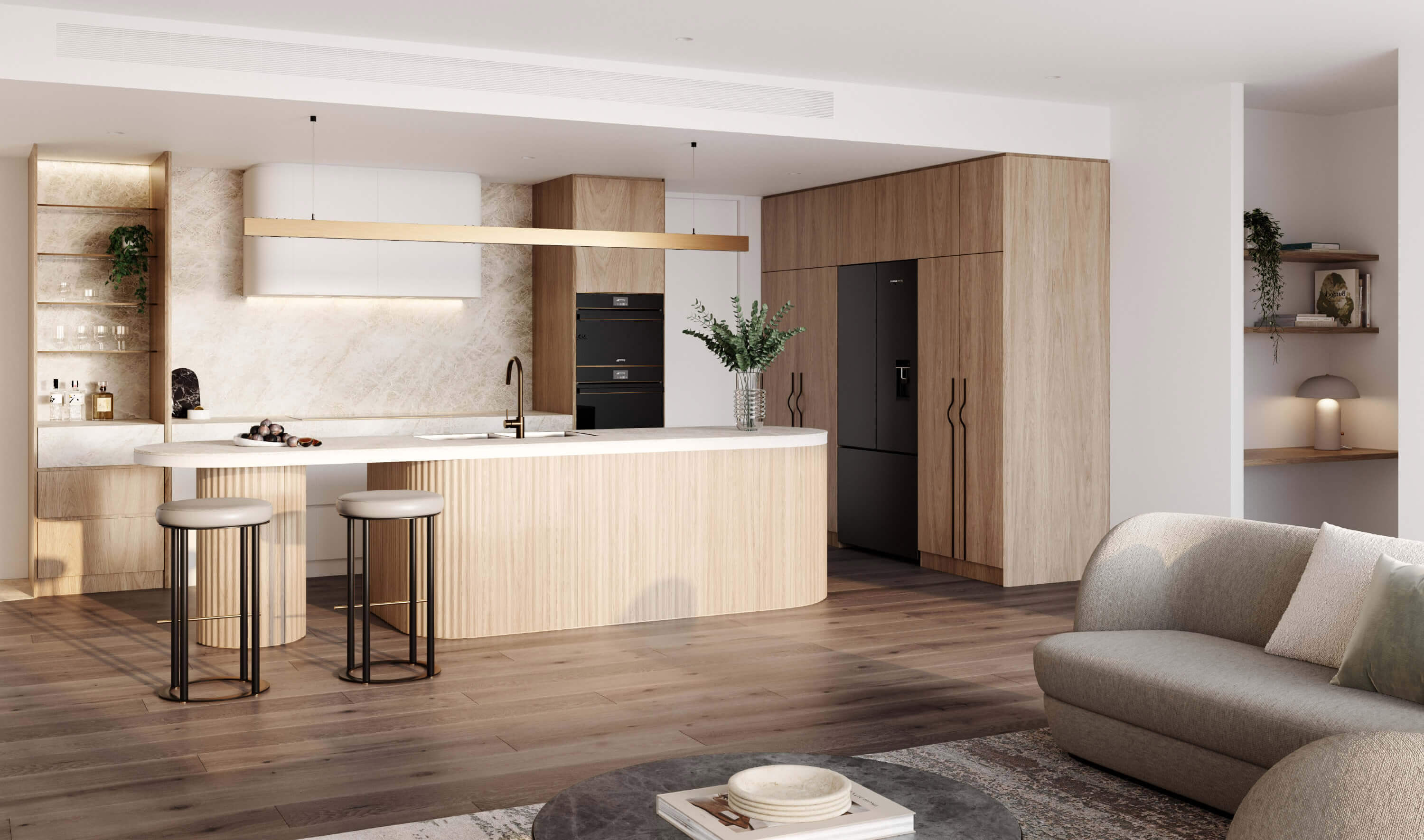 Oasis Apartments - Kitchen