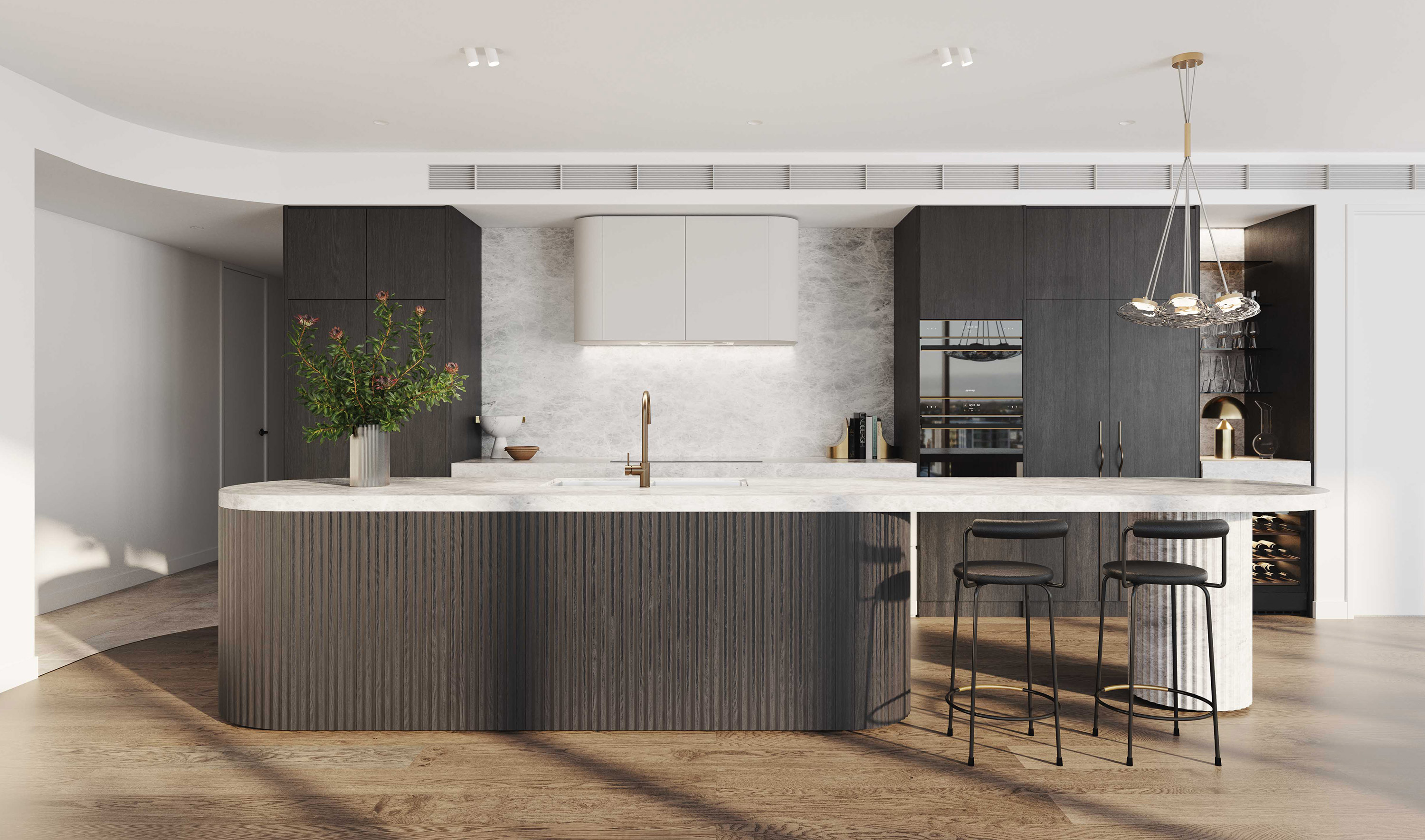 Oasis Apartments - Kitchen